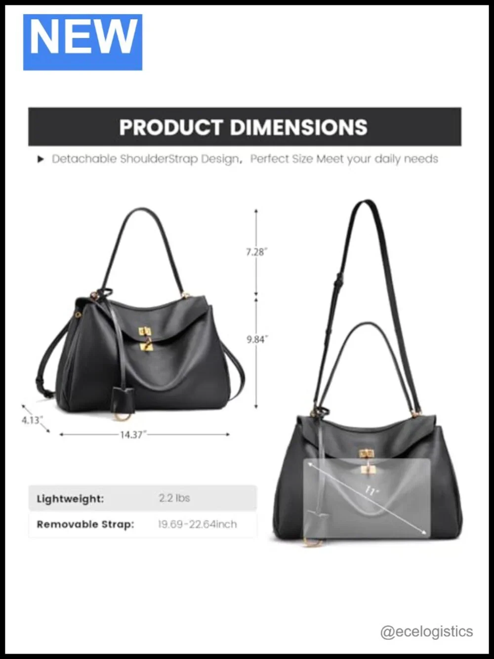 Genuine Leather Tote Bag Women Top-Handle Satchel Shoulder Crossbody Purse